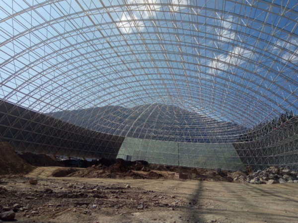 襄阳干煤棚网架加工案例