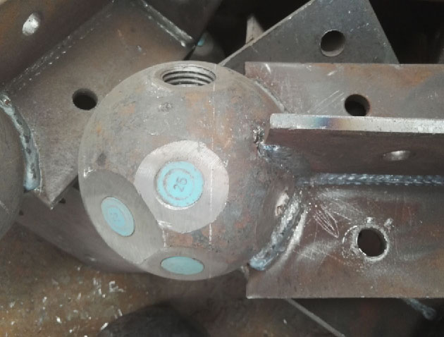 襄阳螺栓球球塞，网架配件