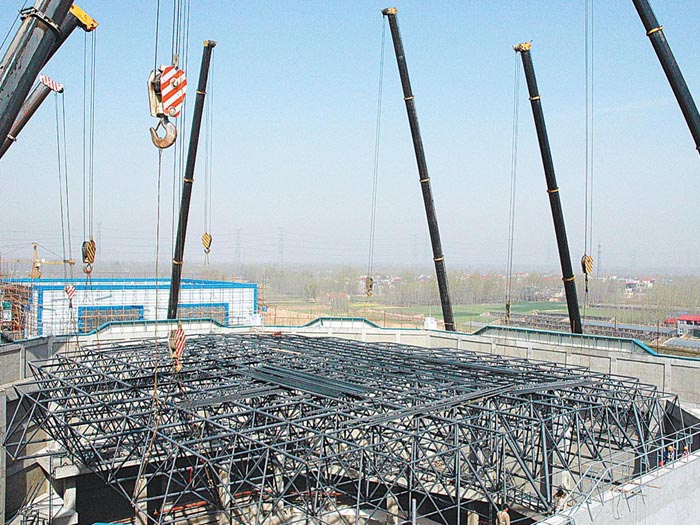 襄阳网架高空滑移法